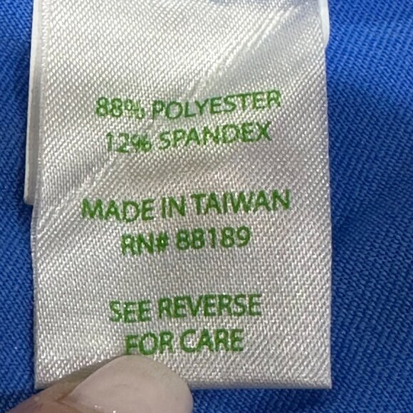 Lilly Pulitzer Luxletic Weekender Crop Leggings Light Blue Medium #98013 Workout - Picture 6 of 7